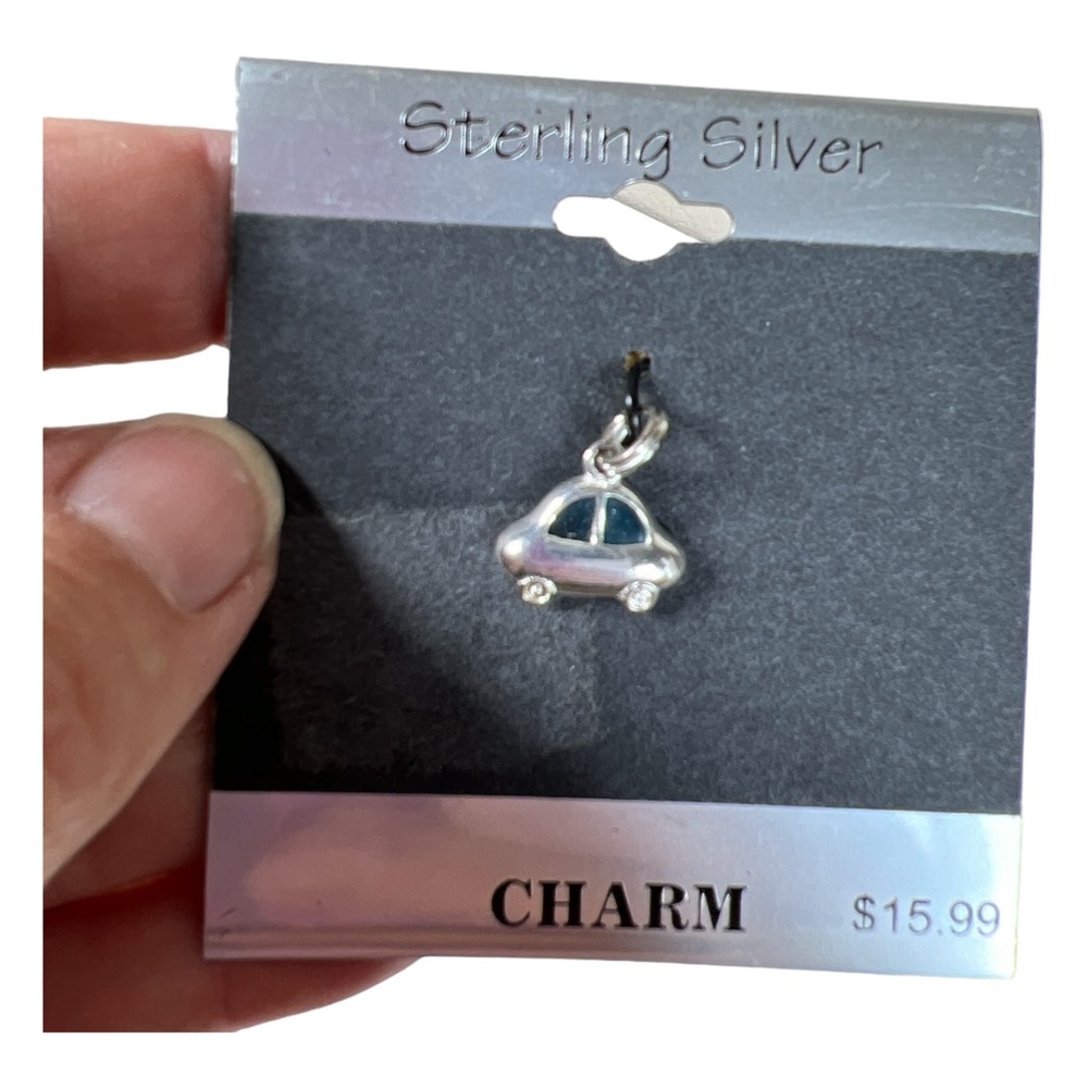 Silver Car Charm‎
